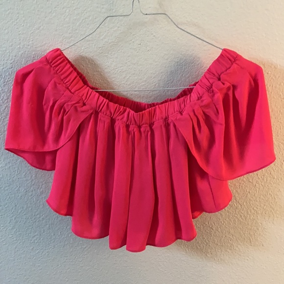 Crop top off the shoulder - Picture 2 of 3